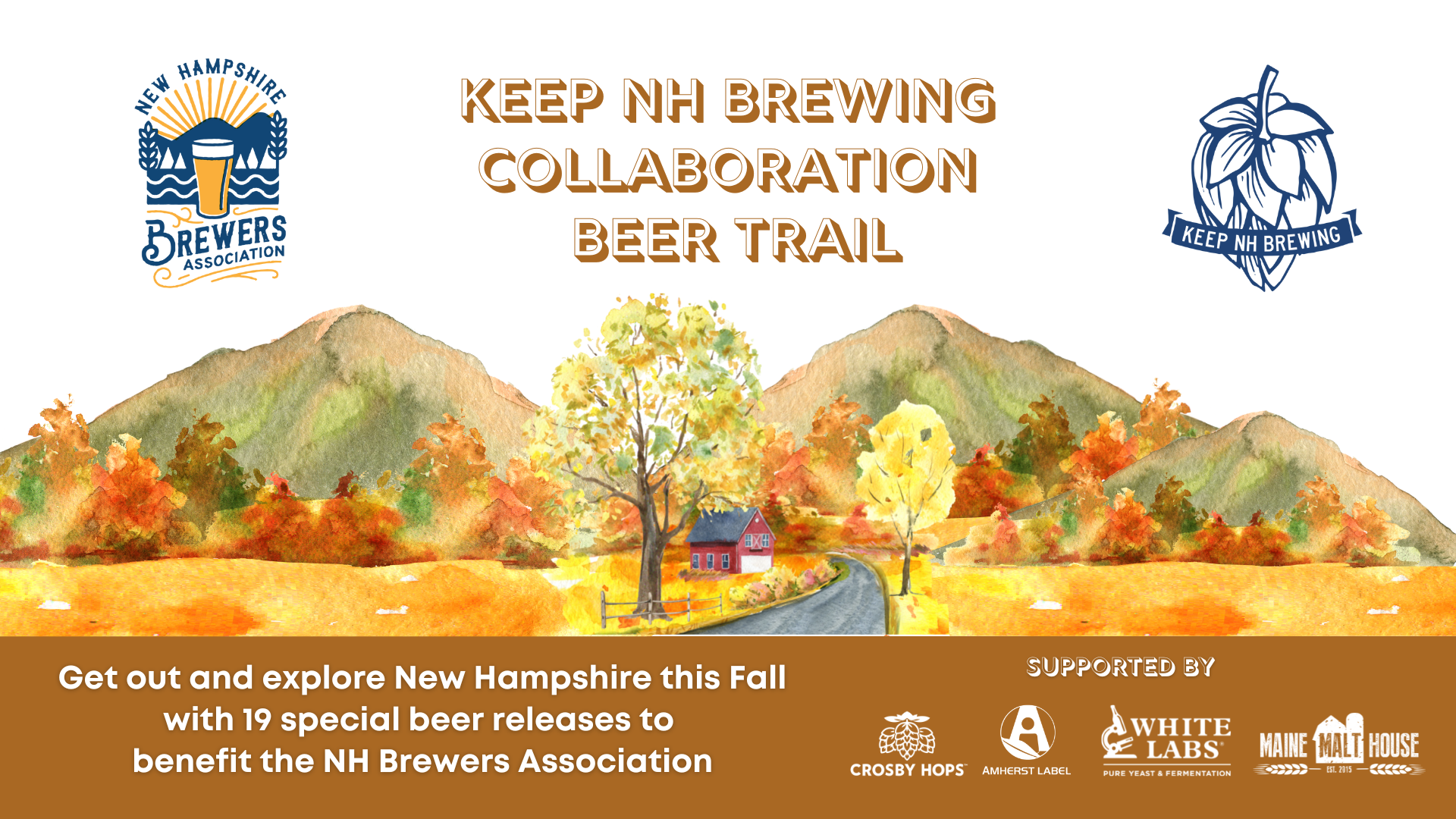 Keep NH Brewing Collaboration Beer Trail 2022 NHBA